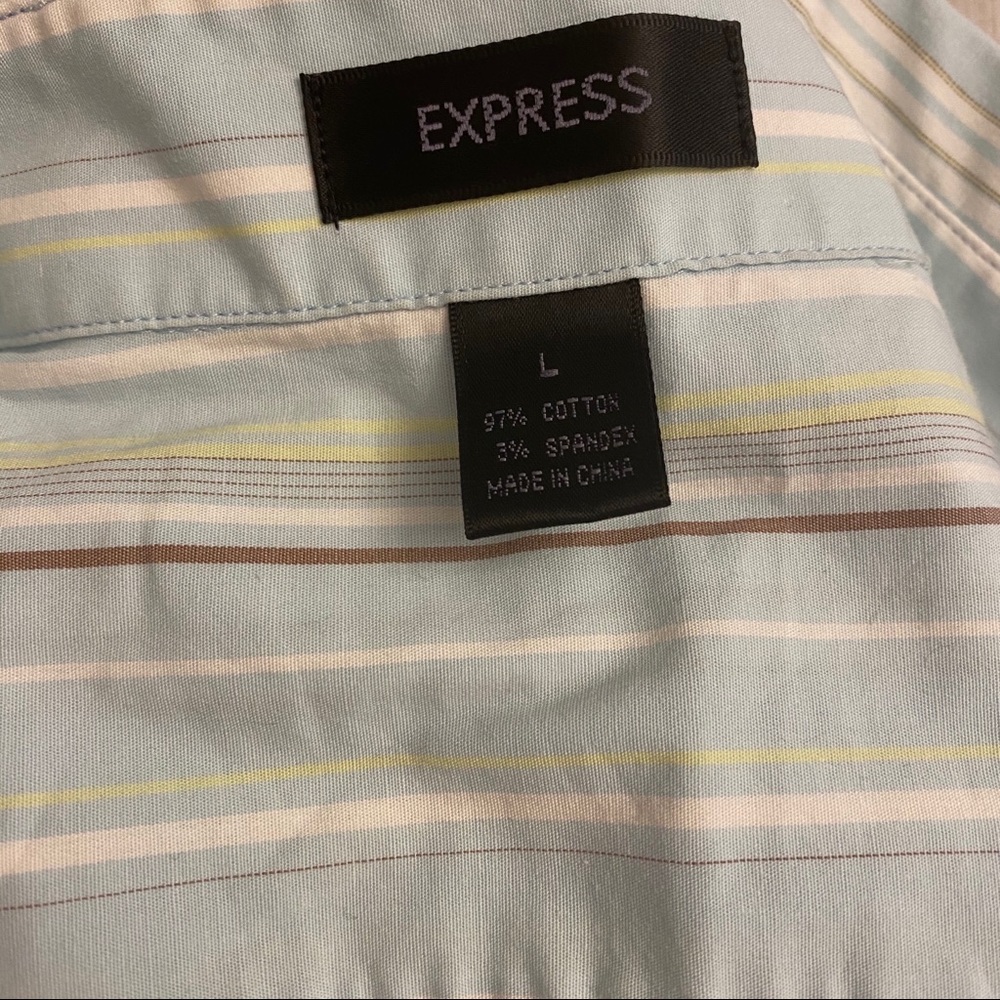 Express Button Down Top Size L - image 4